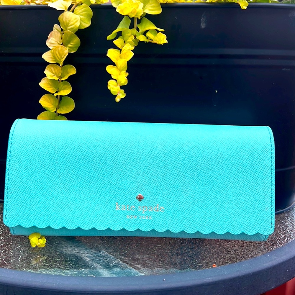 Light blue Kate Spade Wallet